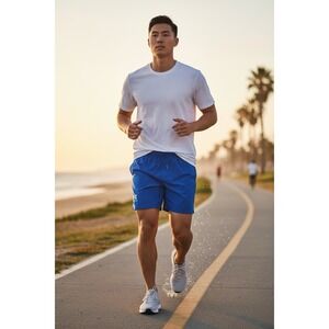 Under‎ Armour M Medium Blue Essential Volley Short Fully Mesh Lined